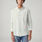 Men's Striped Slim Fit Shirt - Front View