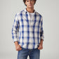 Men's Checkered Slim Fit Shirt - Styleshot View