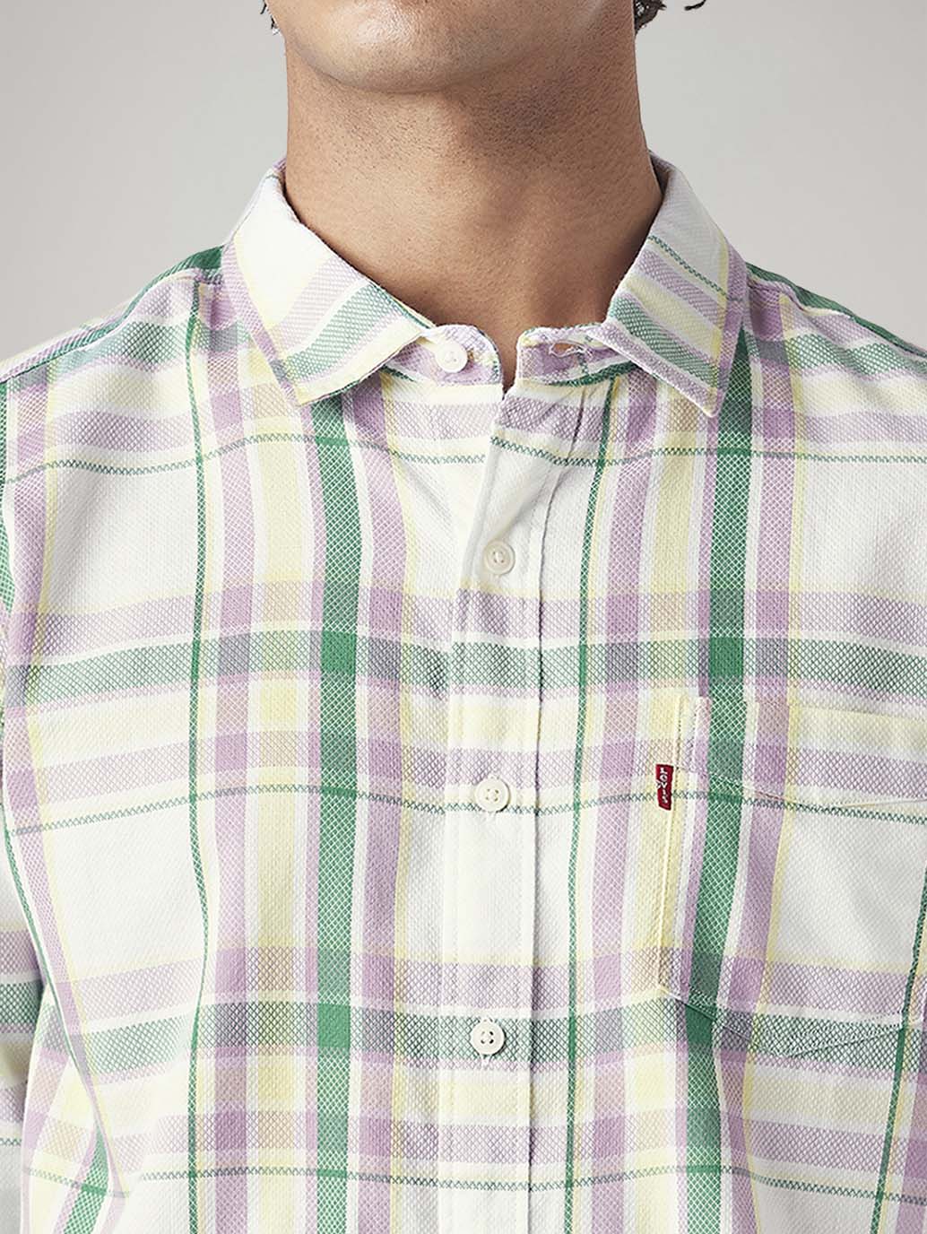 Men's Checkered Slim Fit Shirt - 28886067-3095-43ef-b735-4bb5889d52d6 View