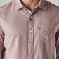 Men's Solid Slim Fit Oxford Shirt - 20 View