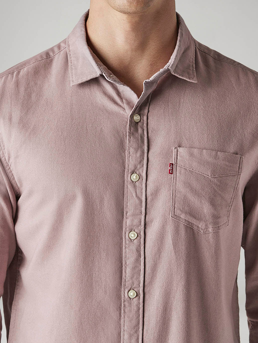 Men's Solid Slim Fit Oxford Shirt - 20 View