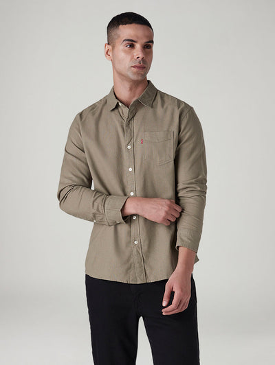 levi's Men's Solid Slim Fit Oxford Shirt-picture-15