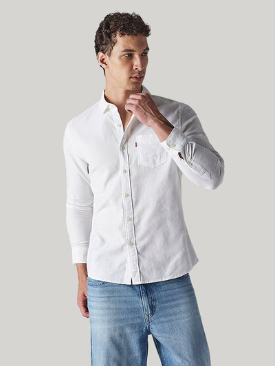 levi's Men's Solid Slim Fit Oxford Shirt-picture-25