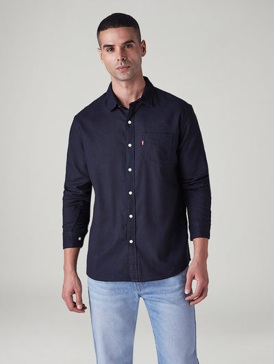 levi's Men's Solid Slim Fit Oxford Shirt-picture-12