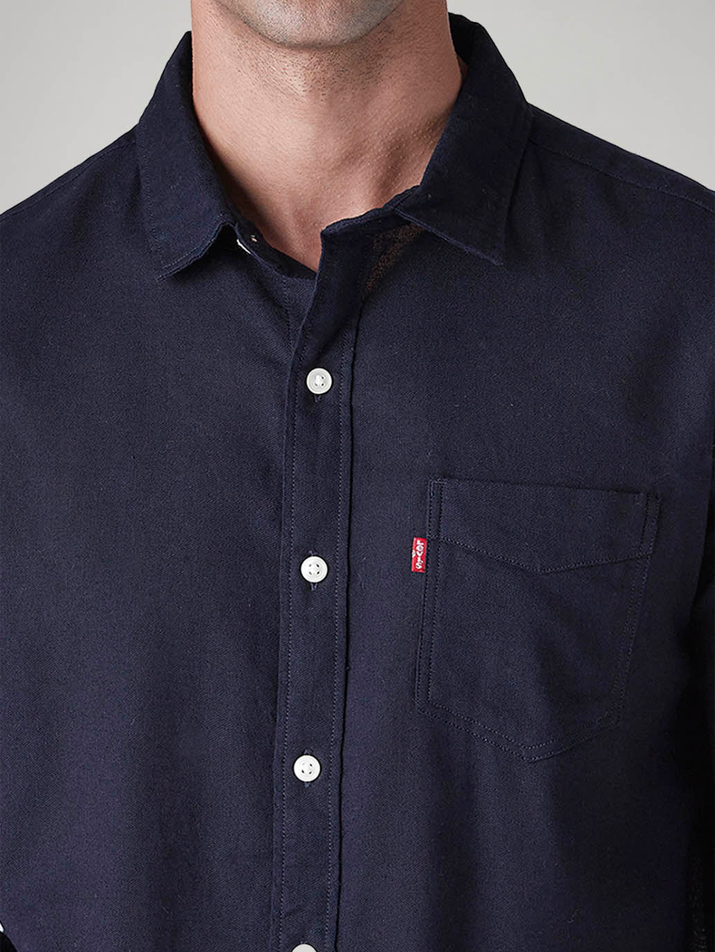 Men's Solid Slim Fit Oxford Shirt - 20 View