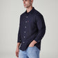 Men's Solid Slim Fit Oxford Shirt - 20 View