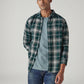Men's Checkered Slim Fit Crepe Shirt - Styleshot View
