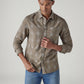Men's Checkered Slim Fit Dobby Shirt - Styleshot View