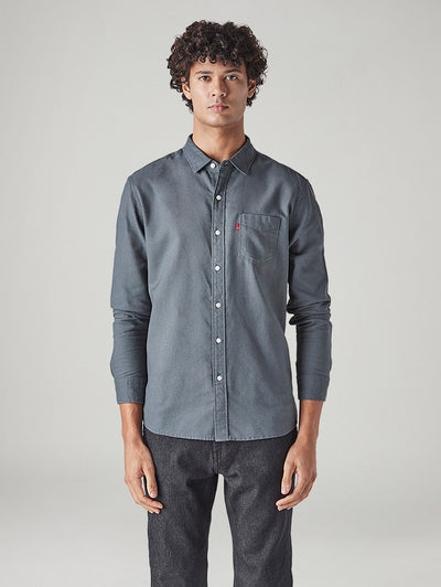 levi's Men's Solid Slim Fit Oxford Shirt-picture-32