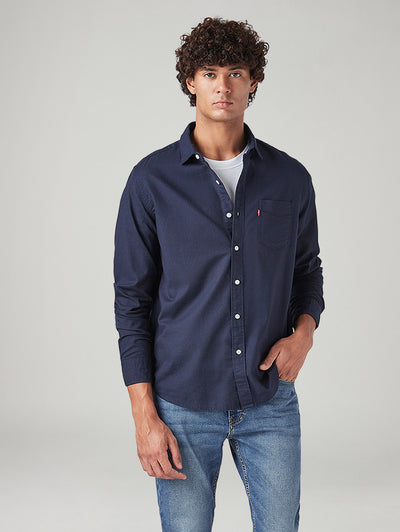 Men's Solid Slim Fit Shirt
