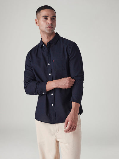 levi's Men's Solid Slim Fit Oxford Shirt-picture-14