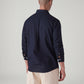 Men's Solid Slim Fit Oxford Shirt - Back View