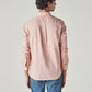 Men's Solid Slim Fit Shirt - Back View