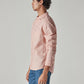 Men's Solid Slim Fit Shirt - Side View