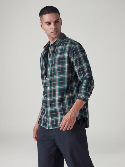 levi's Men's Checkered Slim Fit Shirt-picture-37