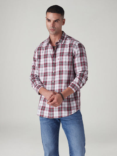 levi's Men's Checkered Slim Fit Shirt-picture-12