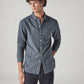 Men's Striped Slim Fit Shirt - Styleshot View