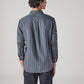 Men's Striped Slim Fit Shirt - Back View