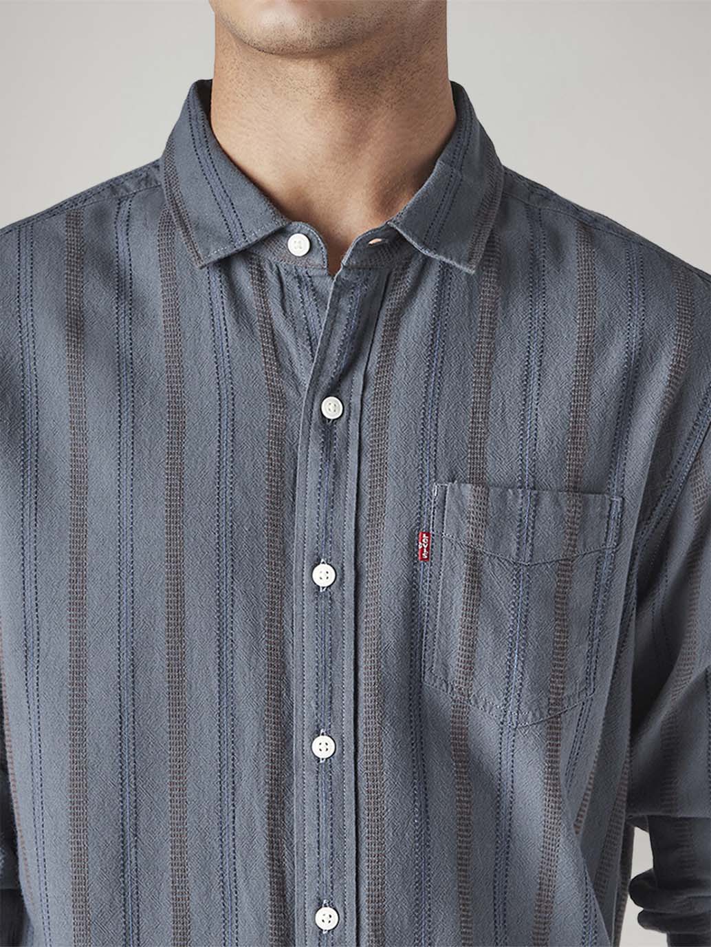 Men's Striped Slim Fit Shirt - 20 View