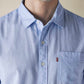 Men's Solid Slim Fit Linen Shirt - 9c498318-a7c3-4cbc-8c9b-fad7a30888e8 View