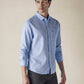 Men's Solid Slim Fit Linen Shirt - b37d96c2-c82a-453a-9110-3599fdc765b4 View