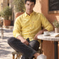 Men's Solid Slim Fit Shirt - Lifestyle View