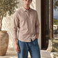 Men's Solid Slim Fit Linen Shirt - 329070693 View