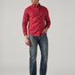 Men's Solid Slim Fit Oxford Shirt - Full View