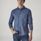 Men's Solid Slim Fit Oxford Shirt - 20 View