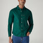 Men's Solid Slim Fit Oxford Shirt - Front View