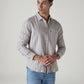 Men's Striped Relaxed Fit Dobby Shirt - Styleshot View