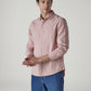 Men's Striped Relaxed Fit Dobby Shirt - Side View