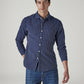 Men's Striped Relaxed Fit Dobby Shirt - Styleshot View