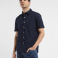 Men's Solid Spread Collar Shirt Blue - 8f29abe1-4182-4321-82a8-3cf658596504 View