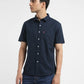 Men's Solid Spread Collar Shirt Blue - b54625b3-514f-473e-84d1-bad51b9cd812 View