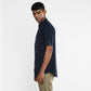 Men's Solid Spread Collar Shirt Blue - 1fcd3a9d-8185-4dc1-9c3f-3707583ac7b1 View