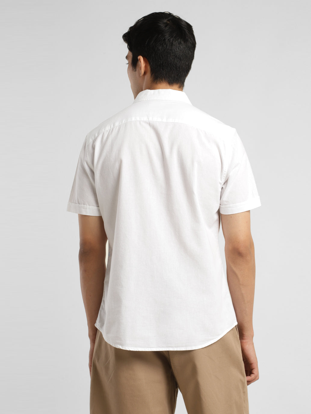 Men's Solid Slim Fit Shirt