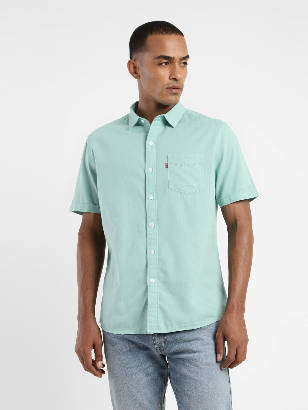 Men's Solid Slim Fit Shirt