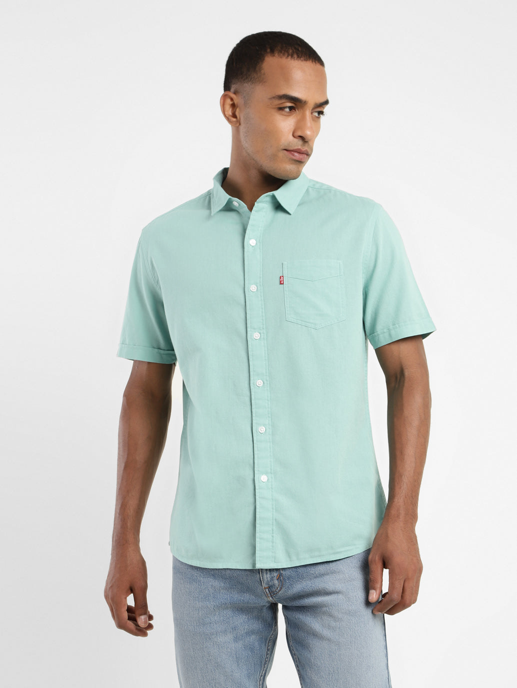 Men's Solid Slim Fit Shirt