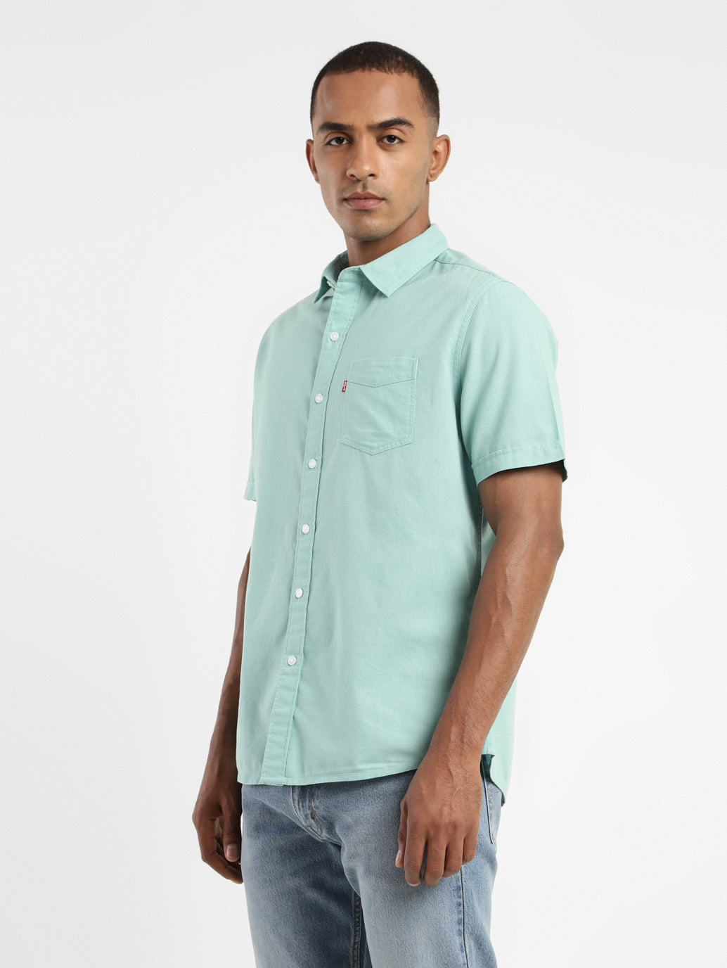 Men's Solid Slim Fit Shirt