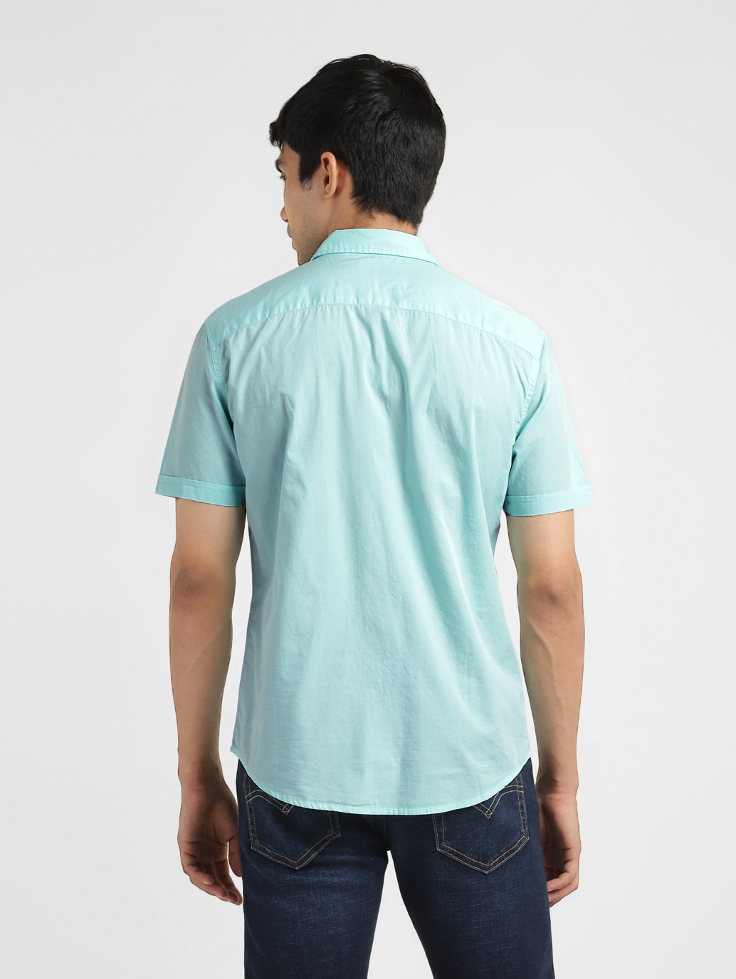 Men's Brand Logo Slim Fit Shirt