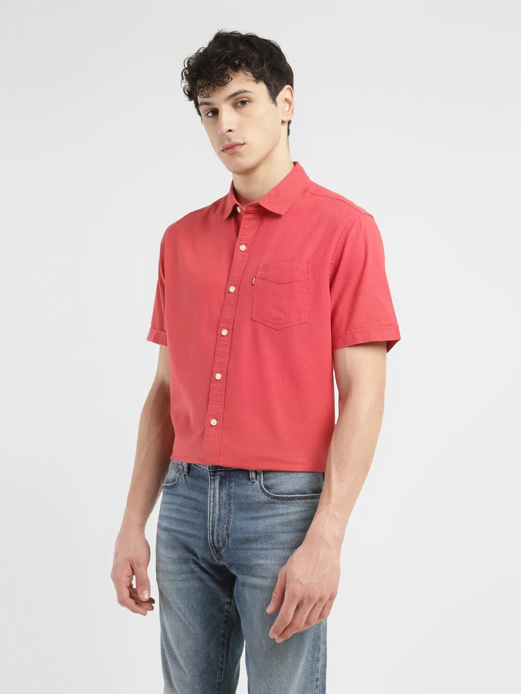 Men's Solid Slim Fit Shirt