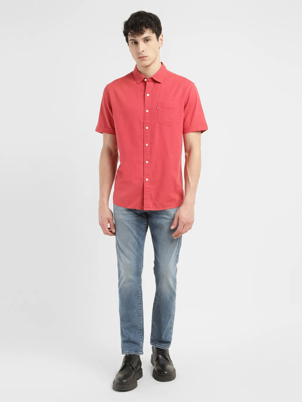 Men's Solid Slim Fit Shirt – Levis India Store