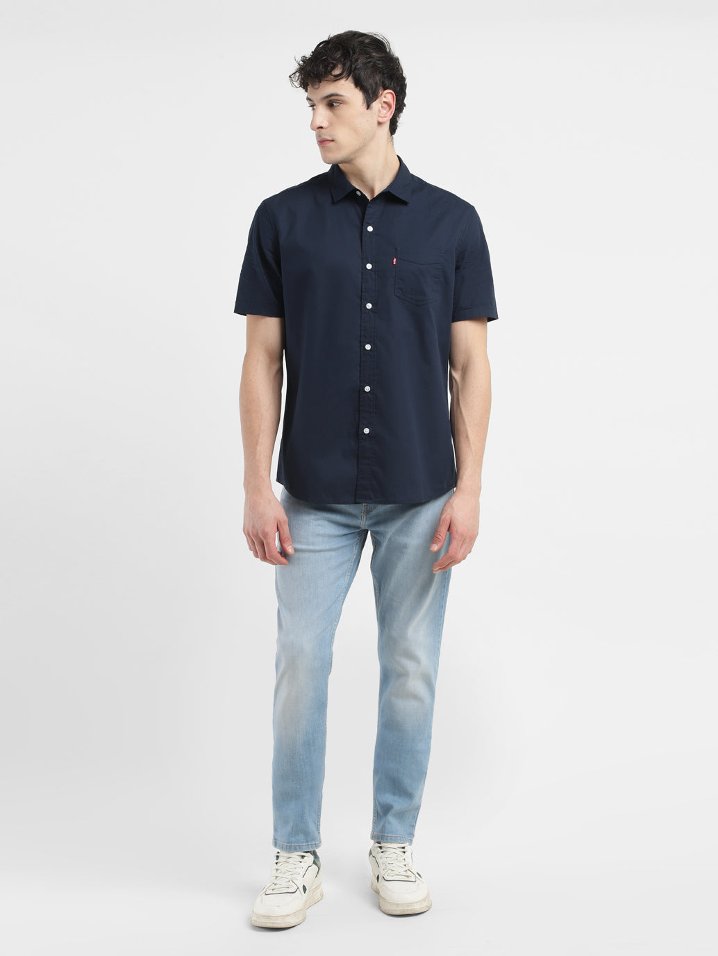 Men's Solid Slim Fit Shirt - c74f8879-b57c-4718-bc29-d448ffb6b049 View