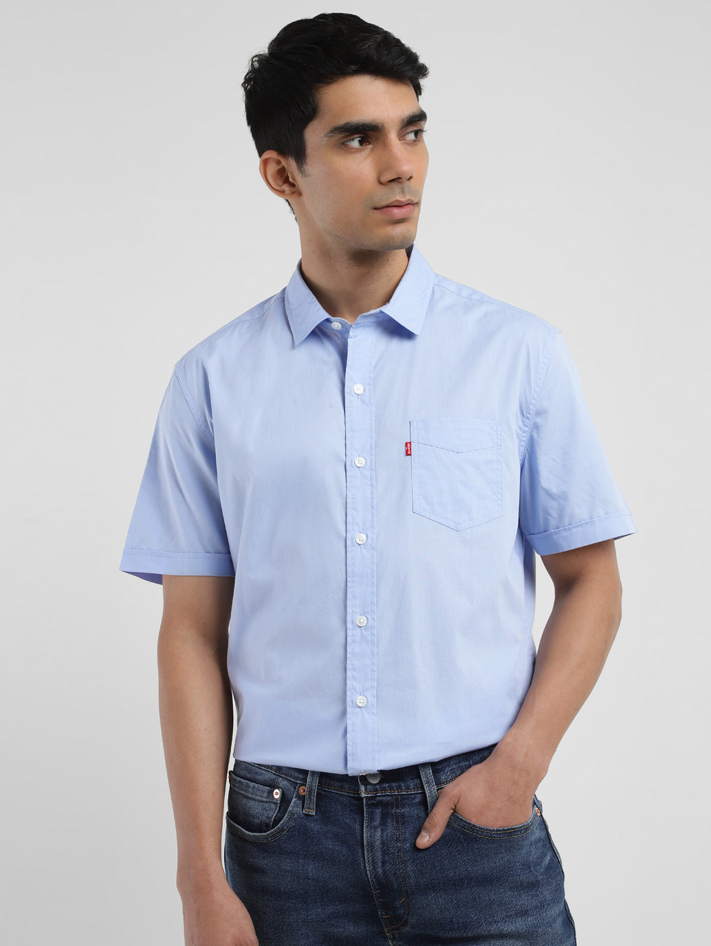 Men's Solid Slim Fit Shirt