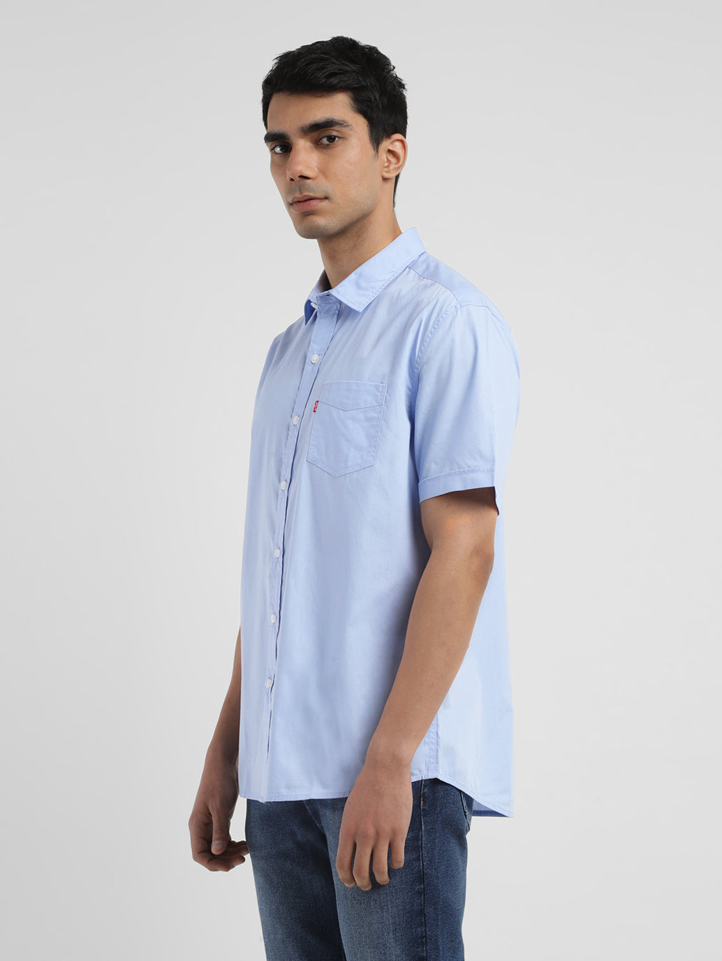 Men's Solid Slim Fit Shirt