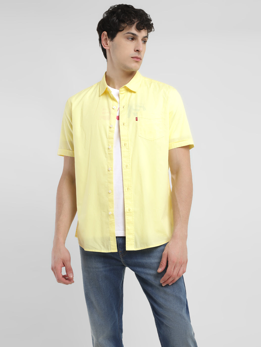 Men's Solid Slim Fit Shirt