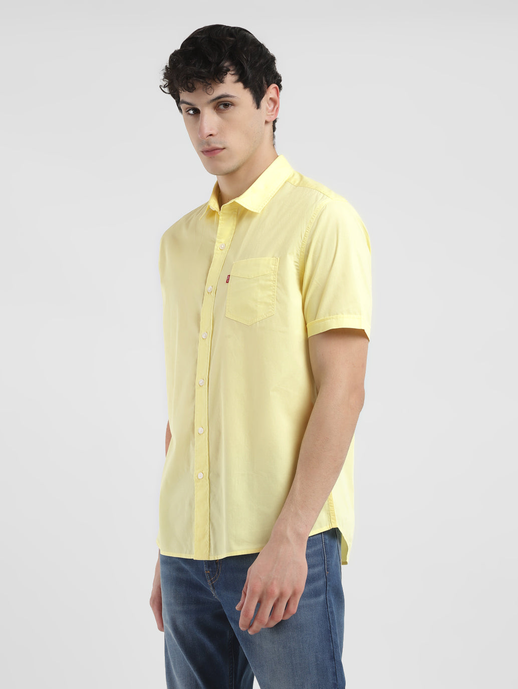 Men's Solid Slim Fit Shirt