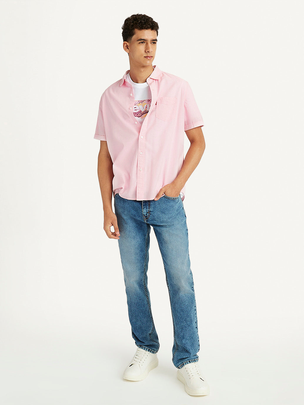 Men's Solid Slim Fit Shirt