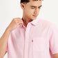 Men's Solid Regular Fit Shirt - 2c1fecea-b493-4b98-a3aa-66de9364c541 View
